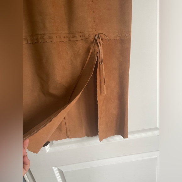 90’s Danier leather skirt set - Picture 9 of 15